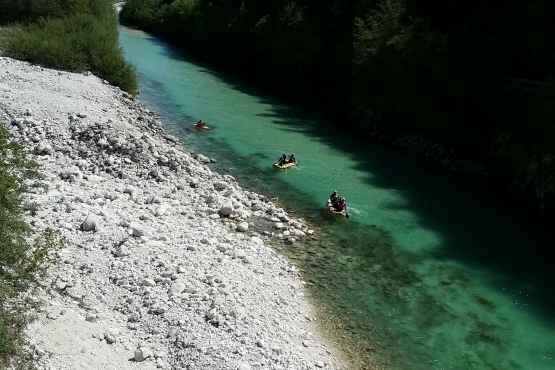 rafting on soca