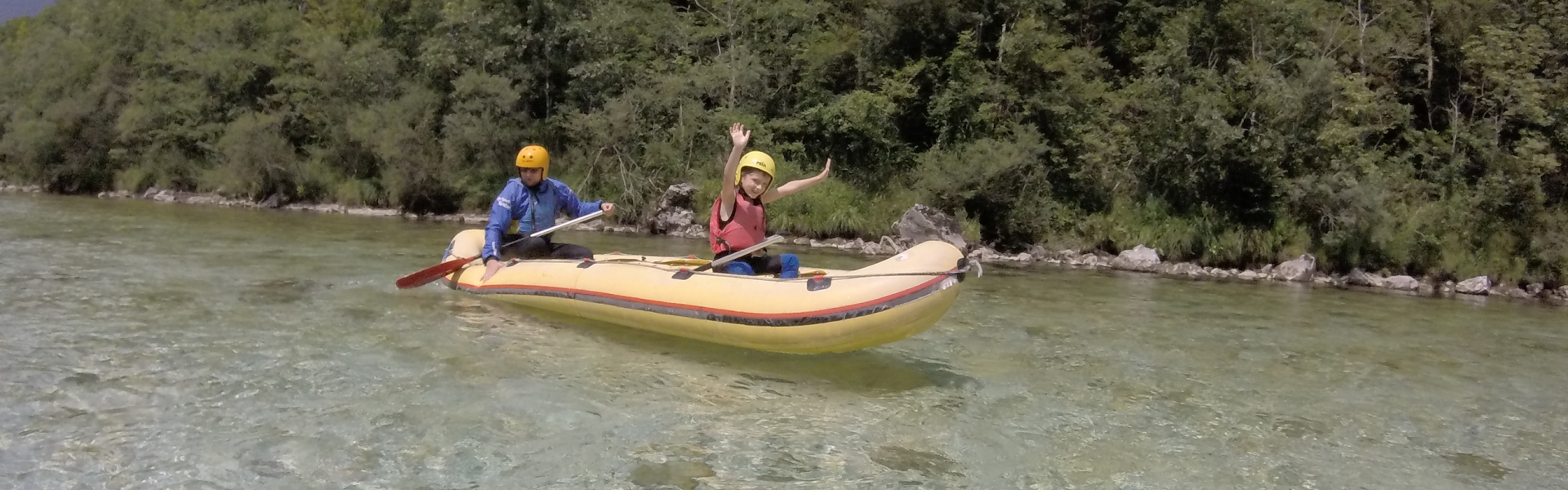 rafting na soči