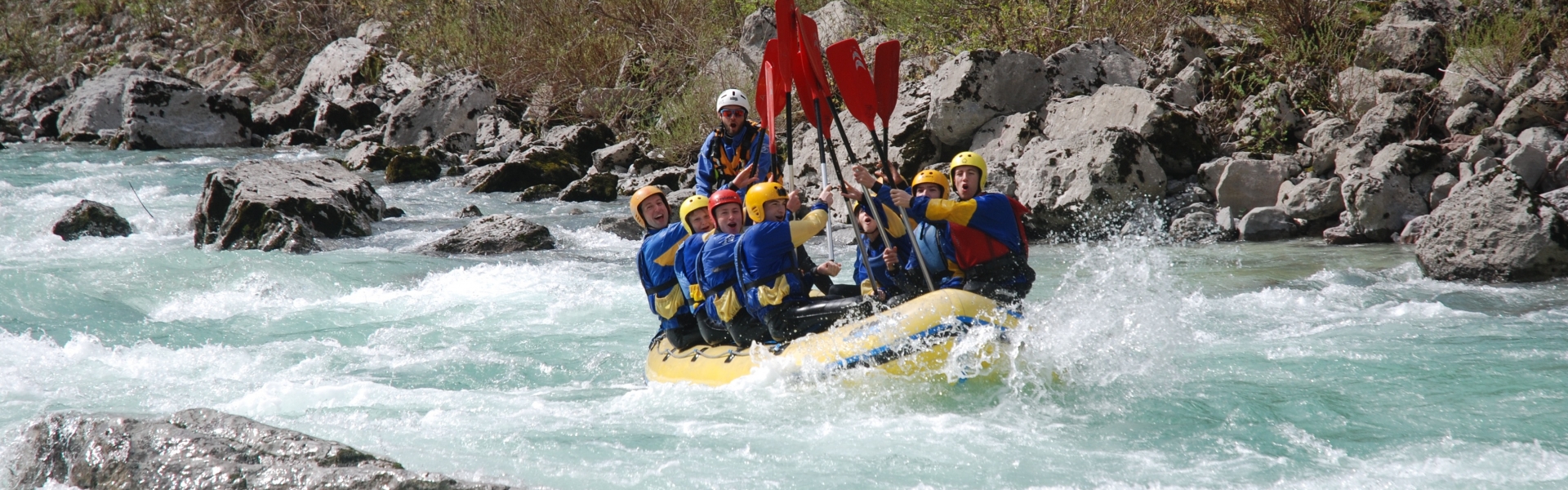 rafting slovenia